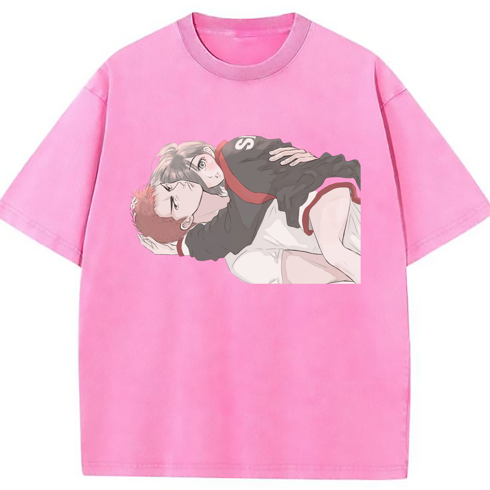 （画像用） SLAM DUNK／スラムダンク 綿100% ヴィンテージ風 半袖Tシャツ（フロントプリント）
